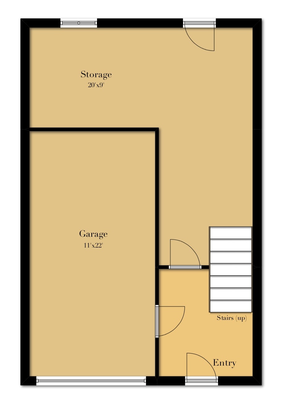 3 Bedroom First Floor